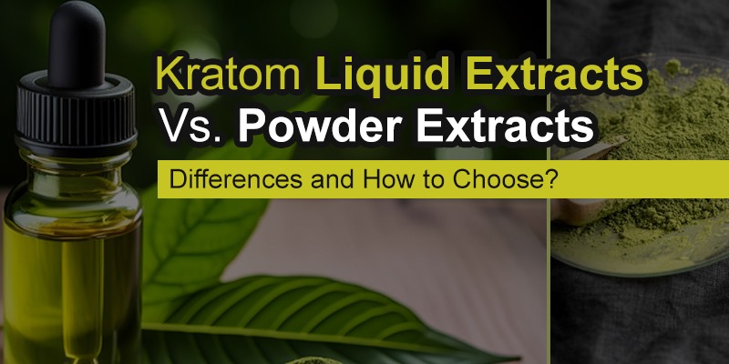 Kratom Liquid Extracts Powder Extracts