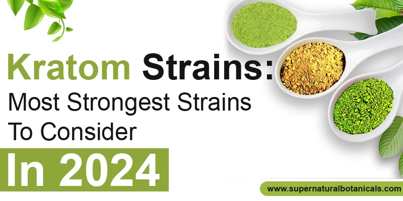 Kratom Strains Most Strongest Strains To Consider In 2024