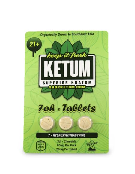 Ketum 7-Hydroxy Tabs