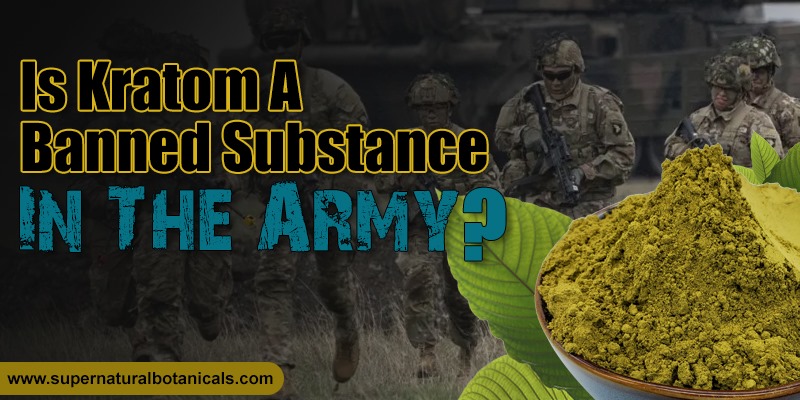 Is Kratom a Banned Substance in the Army